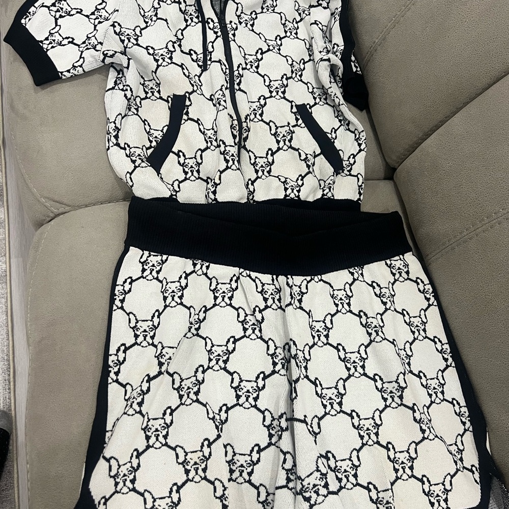 Gabrielle Union short set